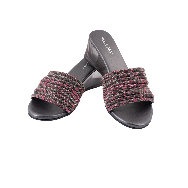 Diaphanous - Pink/Black