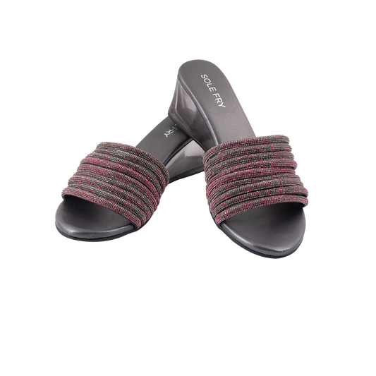 Diaphanous - Pink/Black